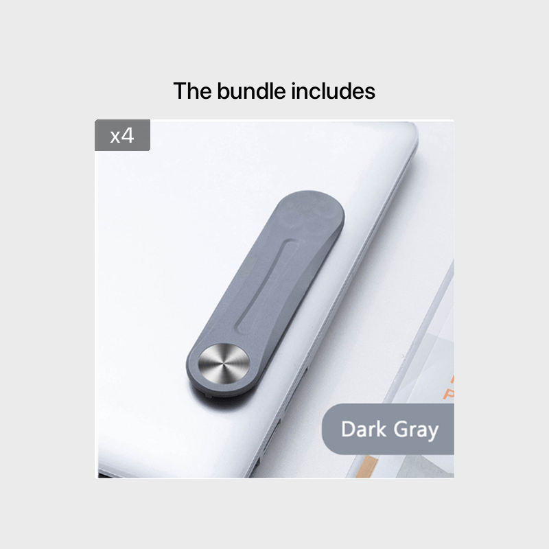 1pc Laptop Screen Support Holder Dual Monitor Display Clip Plastic Sticky Magnetic Notebook Computer Expansion Bracket